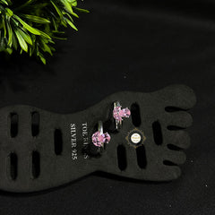 Swarovski Blooming Flower Toe Ring