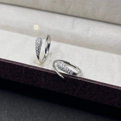 Sterling Silver Sparkling Bloom Shine Toe Ring