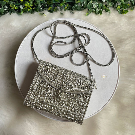 Mini Flower Statement Purse