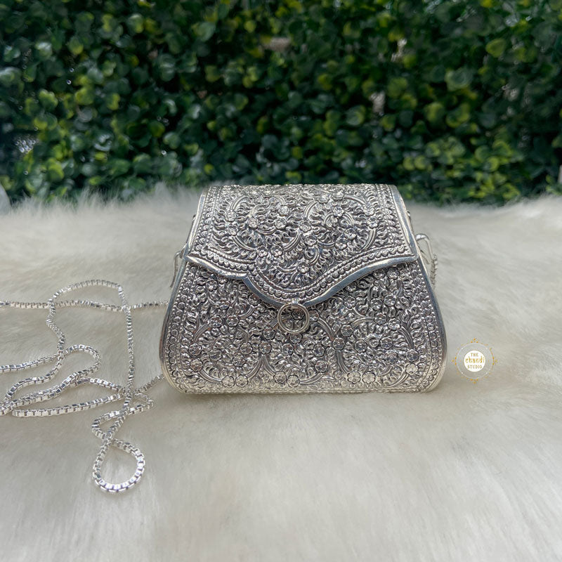 Enchanting Silver Purse