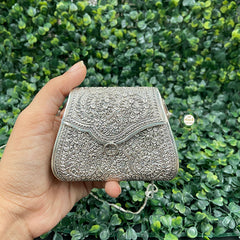 Enchanting Silver Purse