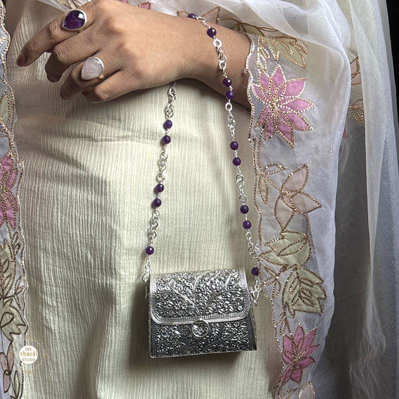 Buy Sterling Silver Purse Online