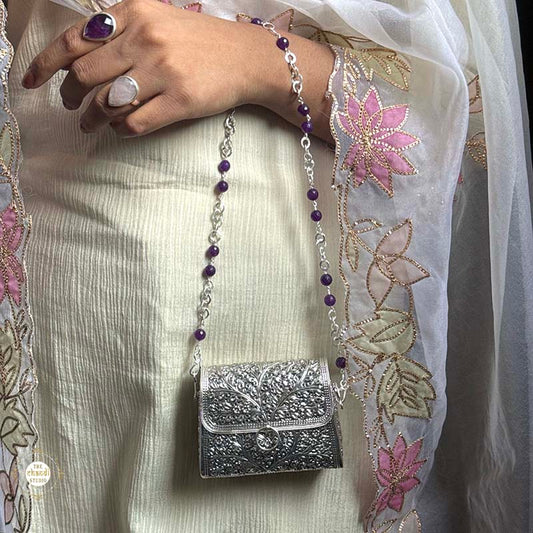 Buy Sterling Silver Purse Online