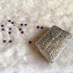 Sterling Silver Royal Bloom Purse
