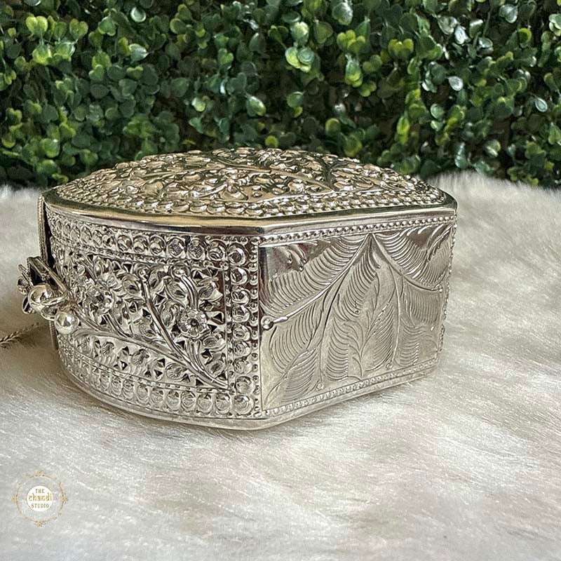 Sterling Silver Celeste Round Purse
