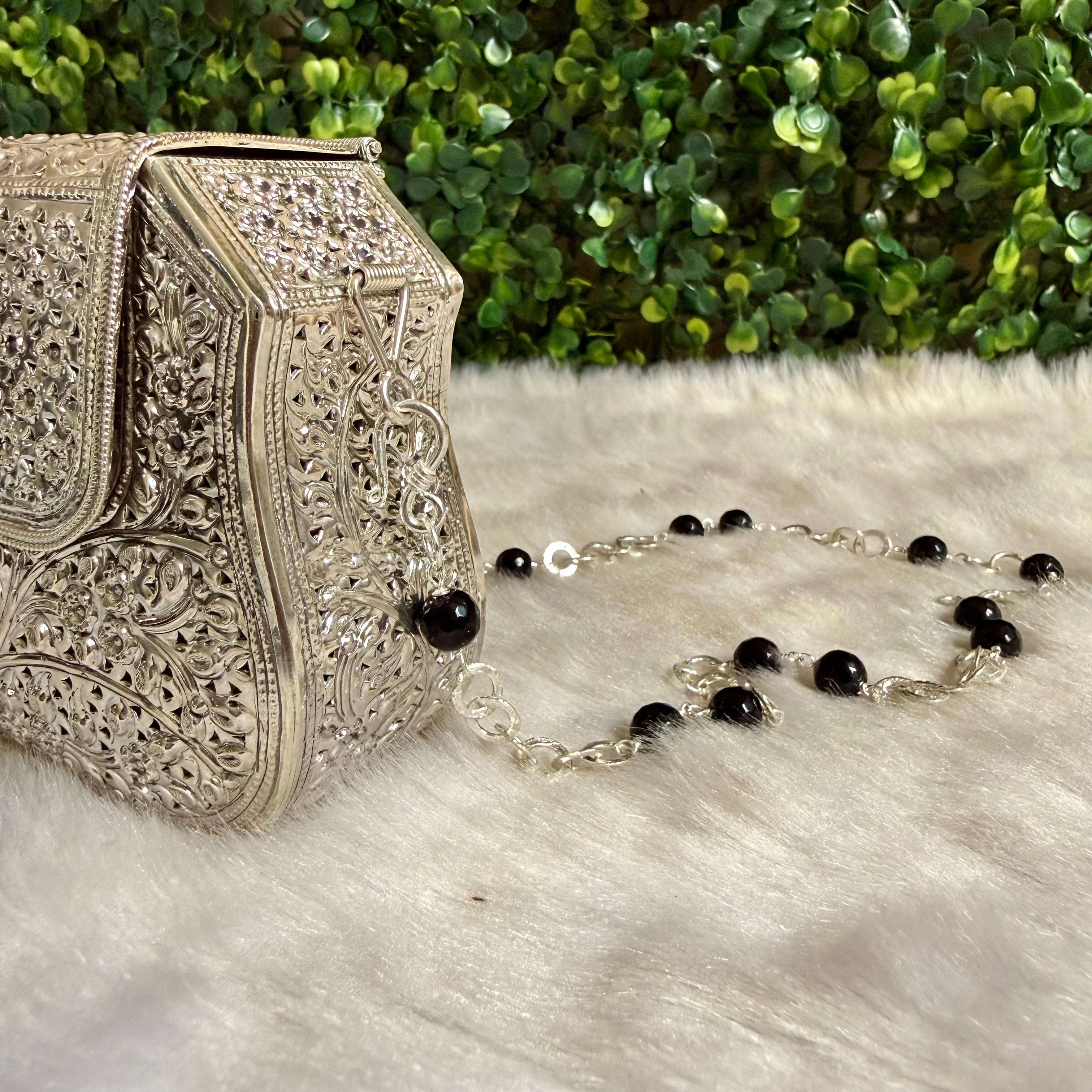 Sterling Silver Bloom Purse