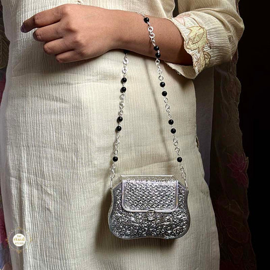 Sterling Silver Bloom Purse