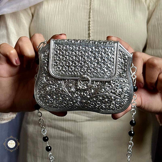 Sterling Silver Bloom Purse