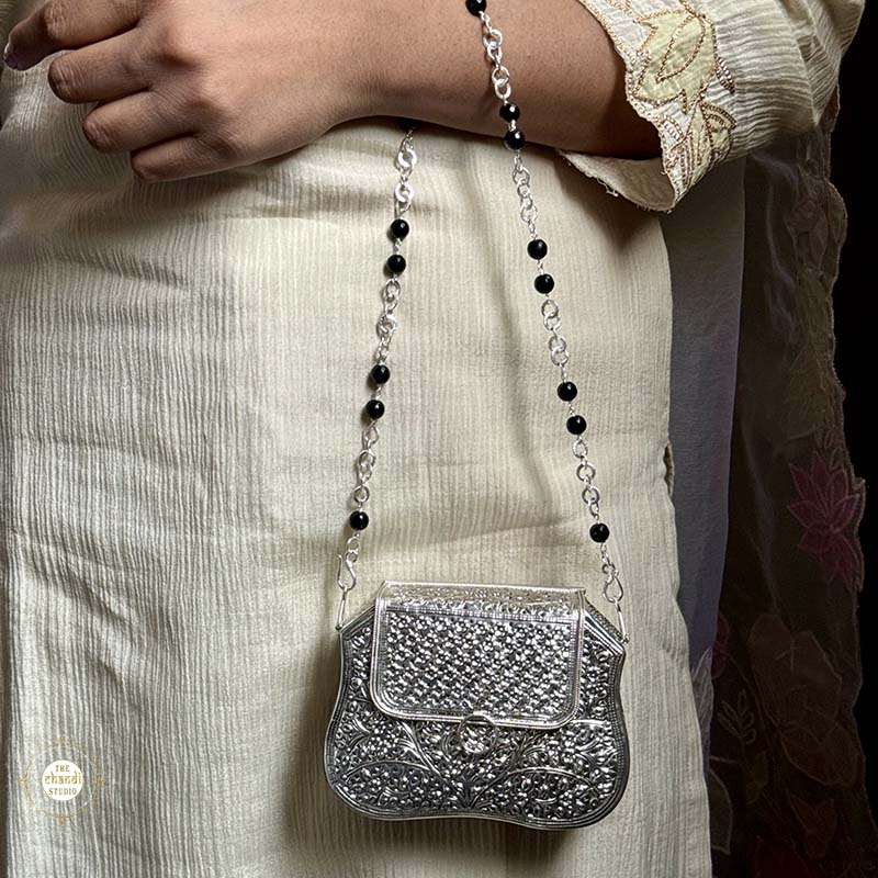 Sterling Silver Bloom Purse