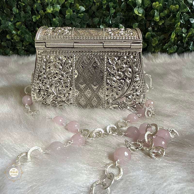 Sterling Silver Shahi Bel Jaal Purse