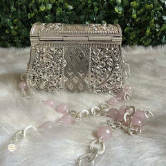 Sterling Silver Shahi Bel Jaal Purse