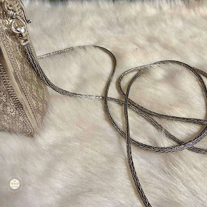 Sterling Silver Maharani Heritage Sling Purse