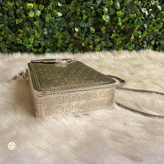 Sterling Silver Maharani Heritage Sling Purse