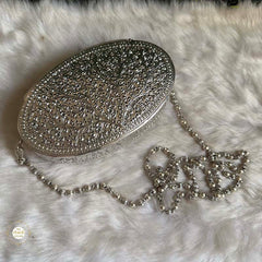 Sterling Silver Vintage Rajsi Garden Purse