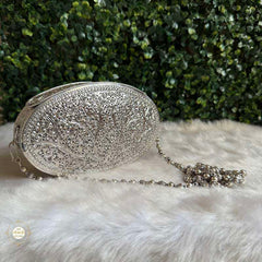 Sterling Silver Vintage Rajsi Garden Purse