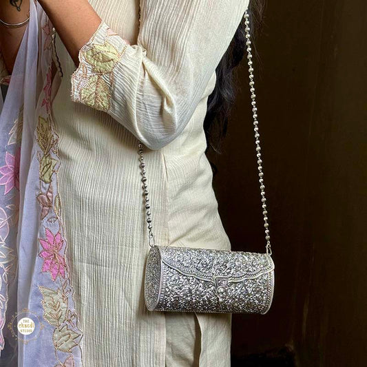 Buy Sterling Silver Chitai Purse Online