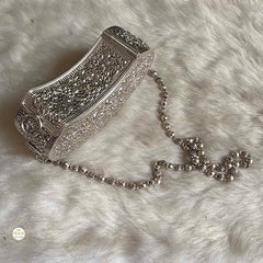 Sterling Silver Jashn Chitai Purse