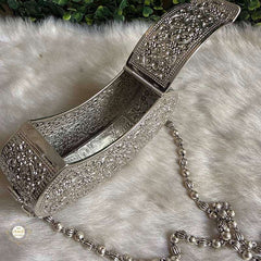 Sterling Silver Jashn Chitai Purse