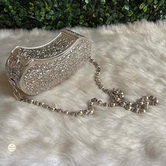 Sterling Silver Jashn Chitai Purse