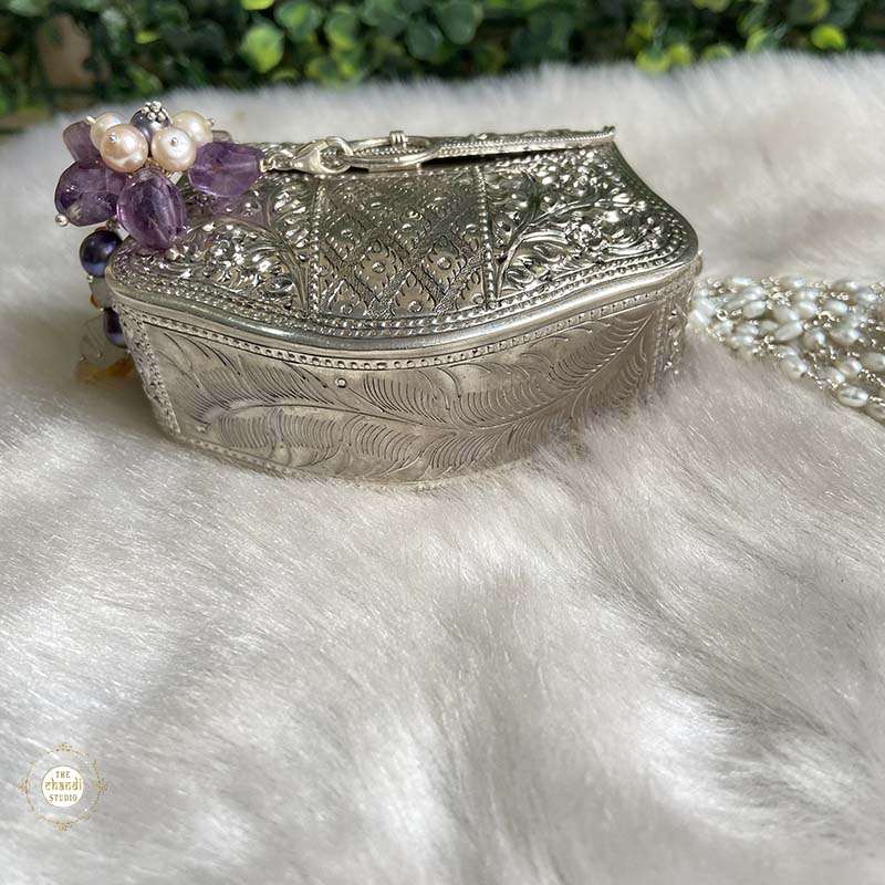 Sterling Silver Modern Maharani Mini purse