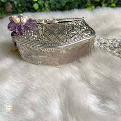 Sterling Silver Jashn Chitai Purse