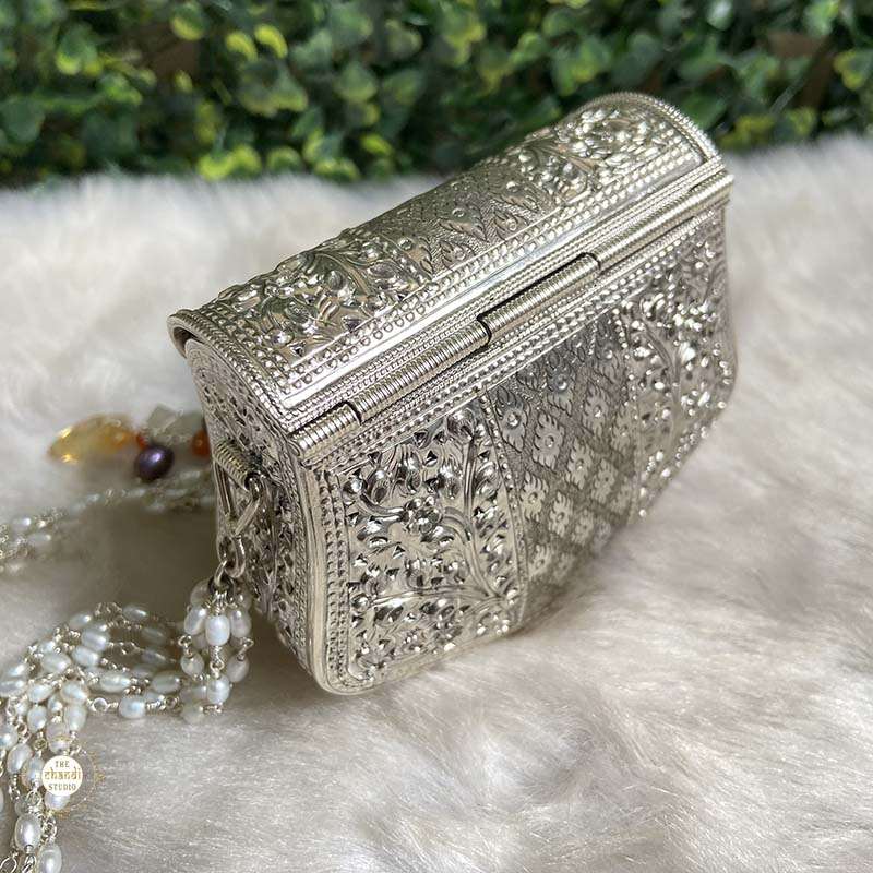 Sterling Silver Modern Maharani Mini purse