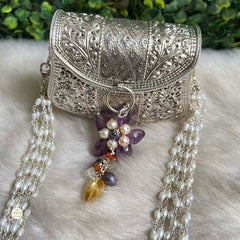 Sterling Silver Jashn Chitai Purse