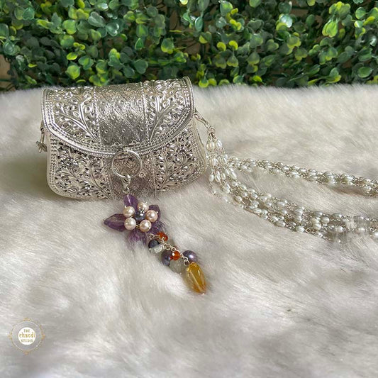 Buy Sterling Silver Modern Mini purse Online