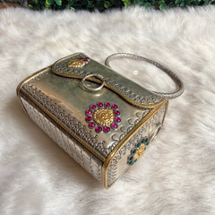 Sterling Silver Jashn Mini Purse