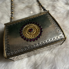 Sterling Silver Jashn Mini Purse