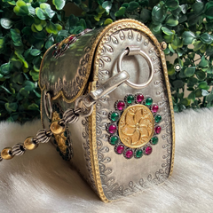 Sterling Silver Jashn Mini Purse