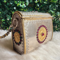 Sterling Silver Jashn Mini Purse