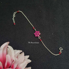 Flower Bracelet (Pink)