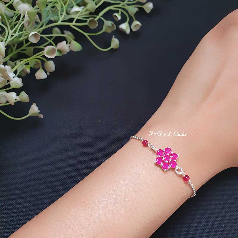 Flower Bracelet (Pink)