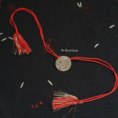 Sterling Silver 'Karam' Rakhi