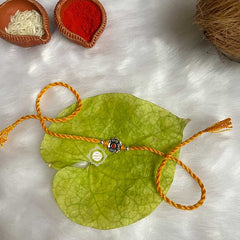 Sterling Silver 'Timeless Flower' Rakhi