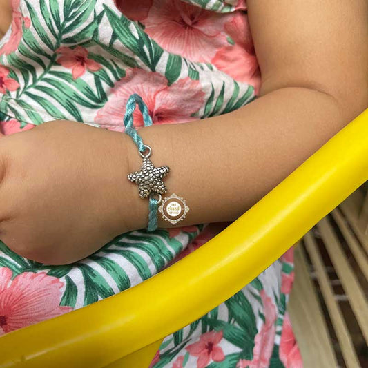 Sterling Silver My Little Star Rakhi (Kids)