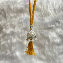 Sterling Silver Lumba Rakhi (Yellow)