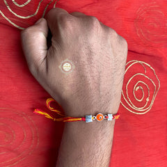 'Evil Eye' Rakhi - Orange