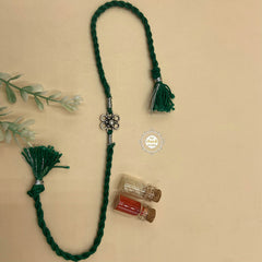 Timeless Paradise Rakhi (Green)