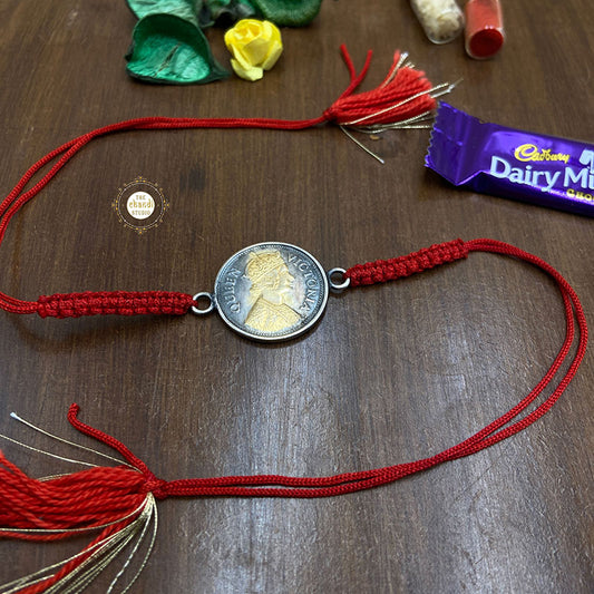 Do Rukha Queen Coin Rakhi