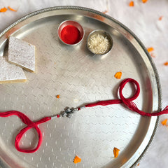 Sterling Silver Pure Bliss Rakhi