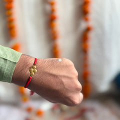 Sterling Silver Floral Grace Rakhi