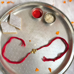 Sterling Silver Floral Grace Rakhi