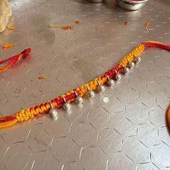 Sterling Silver Ghungroo Rakhi