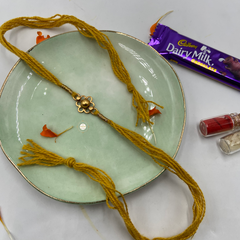 Sterling Silver Flower Rakhi