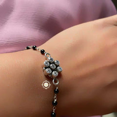 Floral Mangalsutra Bracelet