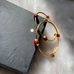 Through Thick And Thin Stone Bangle