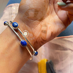 Through Thick And Thin Stone Bangle