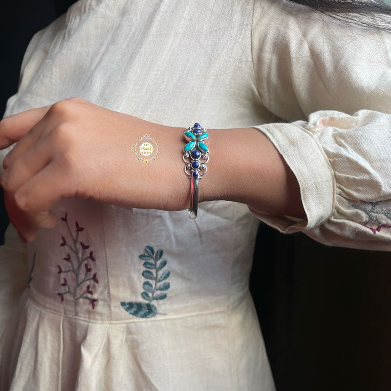 Turquoise Lapis Bracelet